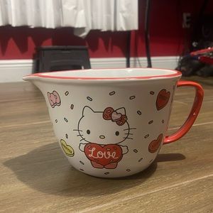 Hello kitty valentines mixing bowl
